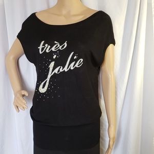 White House Black Market knit blouse